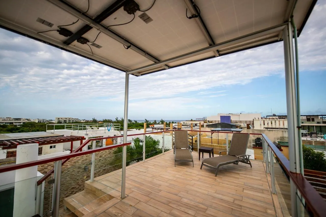 Апартаменты Penthouse Holiday Playa Del Carmen At Mamitas Beach