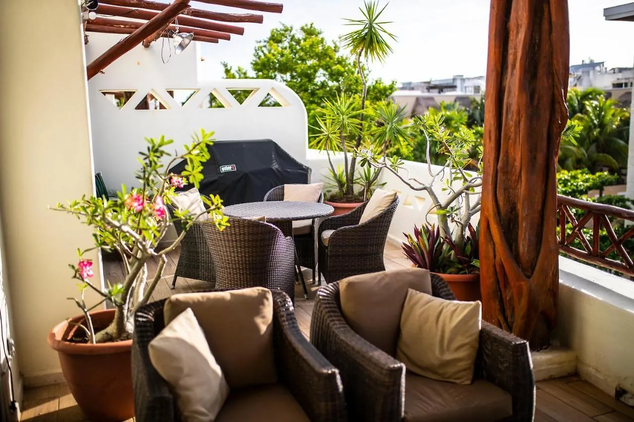 Апартаменты Penthouse Holiday Playa Del Carmen At Mamitas Beach 0*,  Мексика
