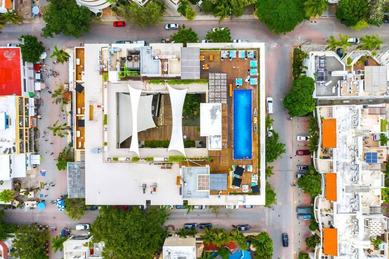 Апартаменты Penthouse Holiday Playa Del Carmen At Mamitas Beach