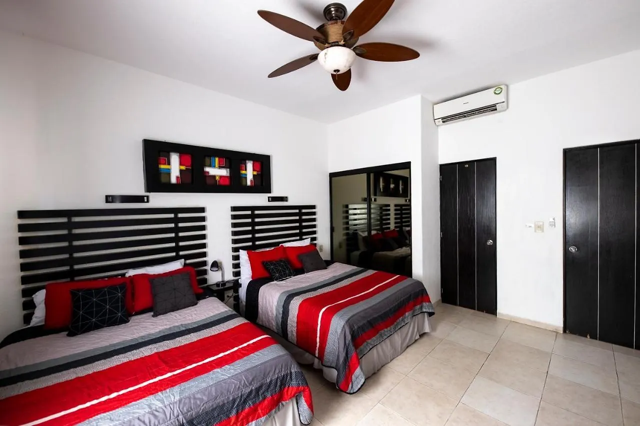 شقة Penthouse Holiday Playa Del Carmen At Mamitas Beach
