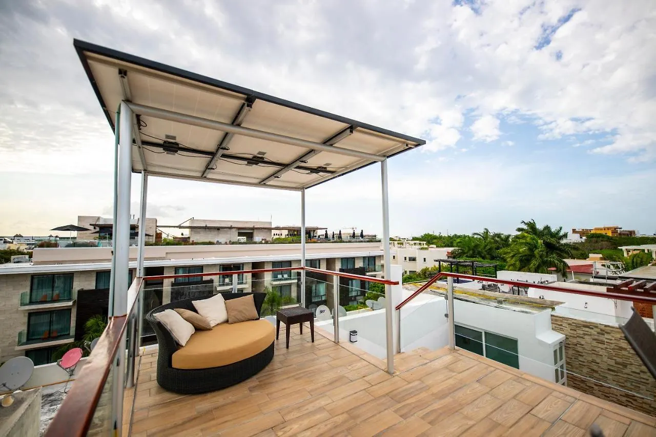 Penthouse Holiday Playa Del Carmen At Mamitas Beach公寓 墨西哥